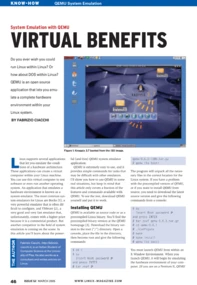 Linux Magazine: QEMU